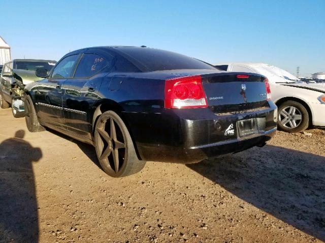 2B3CA3CV3AH307955 - 2010 DODGE CHARGER SX BLACK photo 3