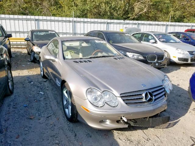 WDBSK75F75F106506 - 2005 MERCEDES-BENZ SL 500 SILVER photo 1