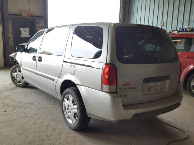 1GNDV23W28D183699 - 2008 CHEVROLET UPLANDER L 银色 照片 3
