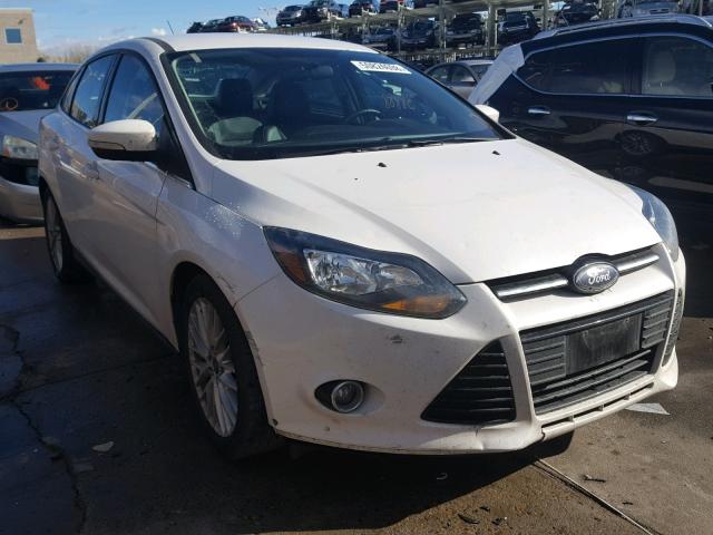 1FADP3J28EL341060 - 2014 FORD FOCUS TITA WHITE photo 1