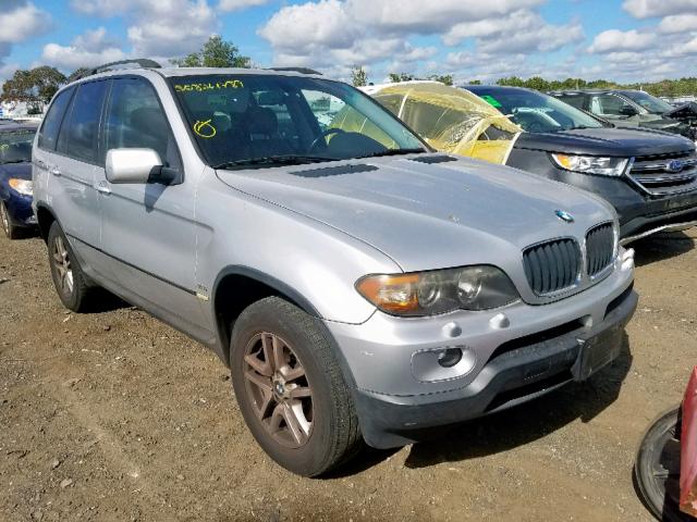 5UXFA13566LY48541 - 2006 BMW X5 3.0I GRAY photo 1