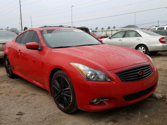 JN1CV6EK5BM211897 - 2011 INFINITI G37 BASE RED photo 1