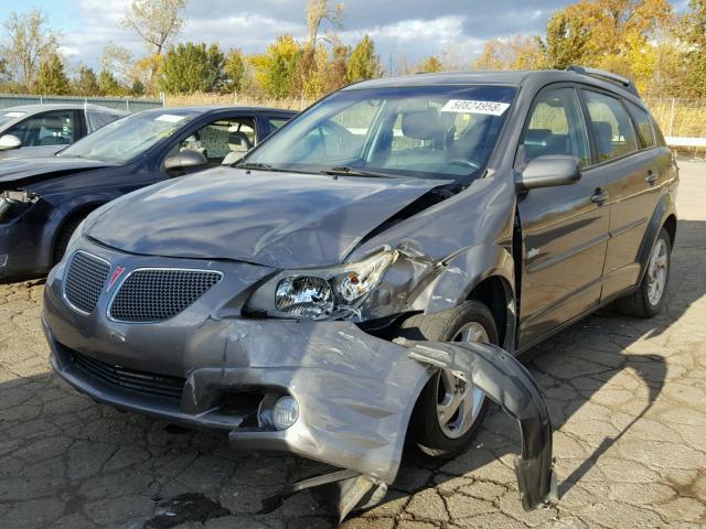 5Y2SL63815Z403198 - 2005 PONTIAC VIBE GRAY photo 2