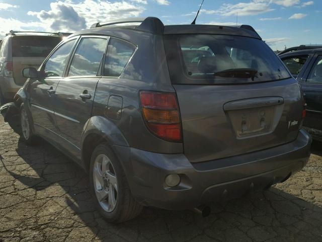 5Y2SL63815Z403198 - 2005 PONTIAC VIBE GRAY photo 3