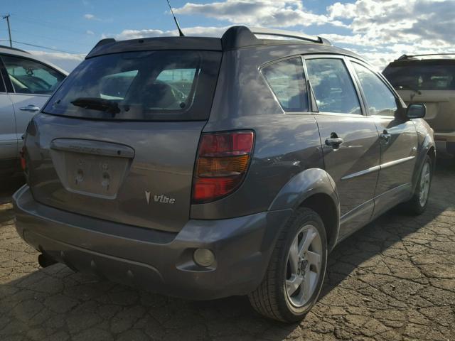 5Y2SL63815Z403198 - 2005 PONTIAC VIBE GRAY photo 4