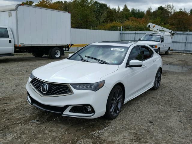 19UUB1F64KA002037 - 2019 ACURA TLX WHITE photo 2