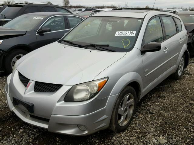 5Y2SL62804Z441103 - 2004 PONTIAC VIBE SILVER photo 2