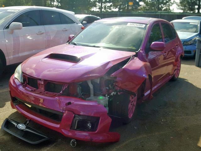 JF1GR7E63CG224908 - 2012 SUBARU IMPREZA WR PINK photo 2