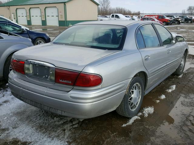 1G4HR54K944135036 - 2004 BUICK LESABRE LI SILVER photo 4