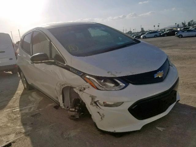 1G1FW6S02H4186386 - 2017 CHEVROLET BOLT EV LT WHITE photo 1