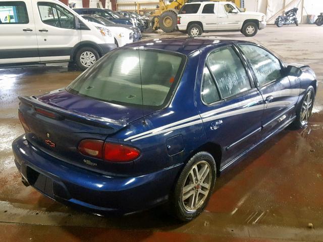 1G1JC524027457936 - 2002 CHEVROLET CAVALIER B BLUE photo 4