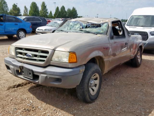 1FTYR14763PB16853 - 2003 FORD RANGER SUP TAN photo 2