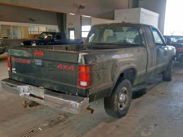 1B7GG23Y6TS527248 - 1996 DODGE DAKOTA GREEN photo 9