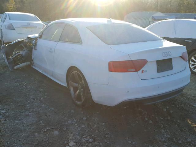 WAUCGAFR7EA011130 - 2014 AUDI S5 PREMIUM WHITE photo 3