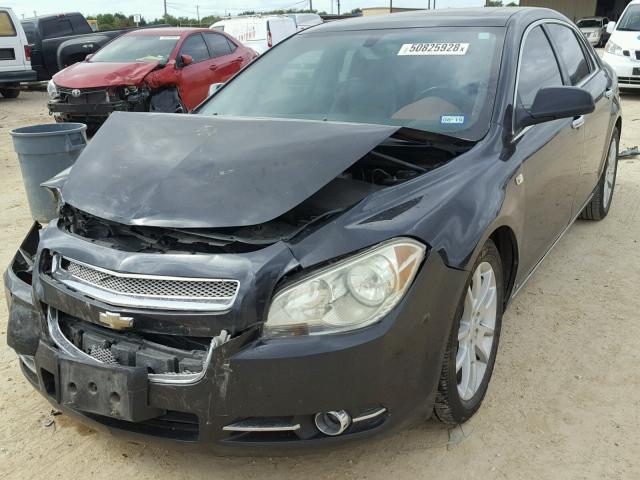 1G1ZK57758F153279 - 2008 CHEVROLET MALIBU LTZ 黑色 照片 2