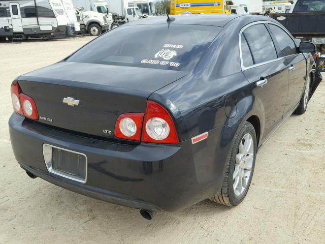 1G1ZK57758F153279 - 2008 CHEVROLET MALIBU LTZ 黑色 照片 4