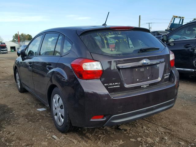 JF1GPAA6XD2838989 - 2013 SUBARU IMPREZA BA BLACK photo 3