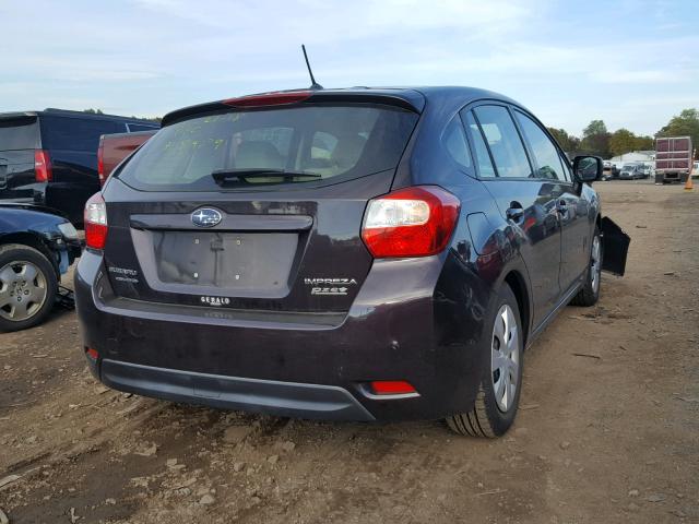 JF1GPAA6XD2838989 - 2013 SUBARU IMPREZA BA BLACK photo 4