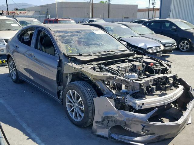 19UUB1F55JA009424 - 2018 ACURA TLX TECH GRAY photo 1