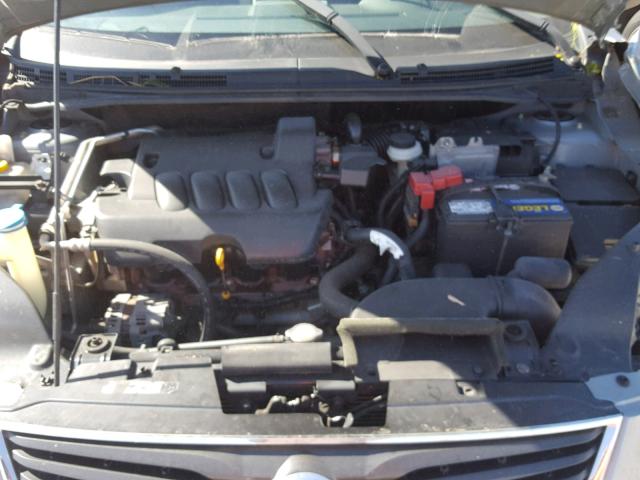 3N1AB6AP7BL612931 - 2011 NISSAN SENTRA 2.0 SILVER photo 7