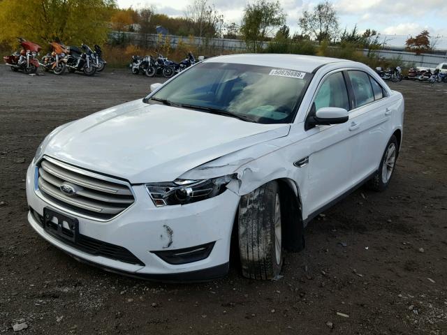 1FAHP2E83FG192139 - 2015 FORD TAURUS SEL WHITE photo 2