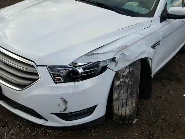 1FAHP2E83FG192139 - 2015 FORD TAURUS SEL WHITE photo 9