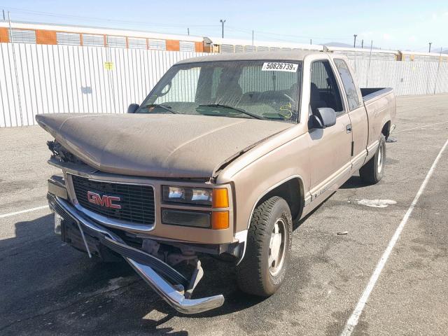 2GTEC19R8V1552460 - 1997 GMC SIERRA C15 BEIGE photo 2