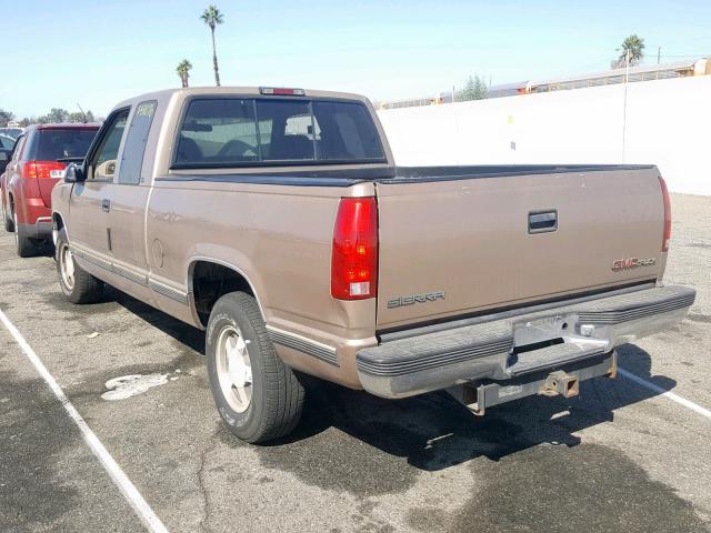 2GTEC19R8V1552460 - 1997 GMC SIERRA C15 BEIGE photo 3