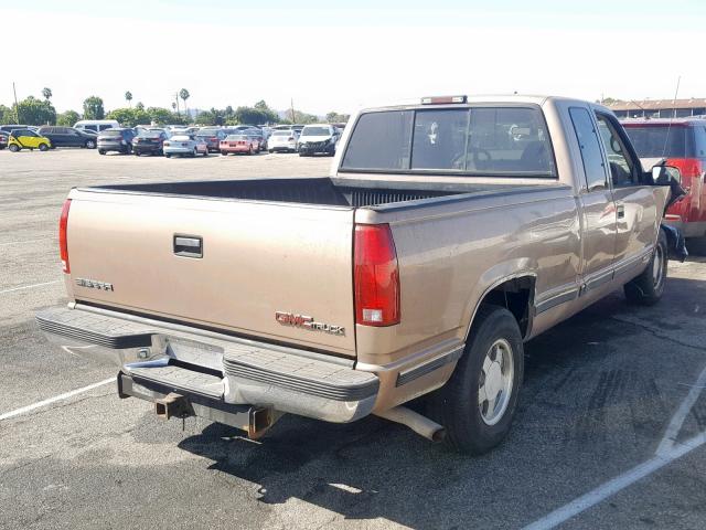 2GTEC19R8V1552460 - 1997 GMC SIERRA C15 BEIGE photo 4