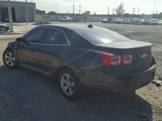 1G11A5SA3DF316086 - 2013 CHEVROLET MALIBU LS BLACK photo 3
