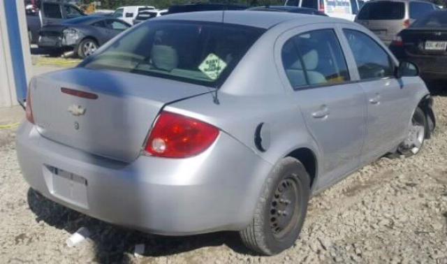 1G1AL58F487212655 - 2008 CHEVROLET COBALT LT SILVER photo 4