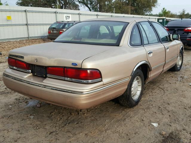 2FALP74W9TX115627 - 1996 FORD CROWN VICT GOLD photo 4