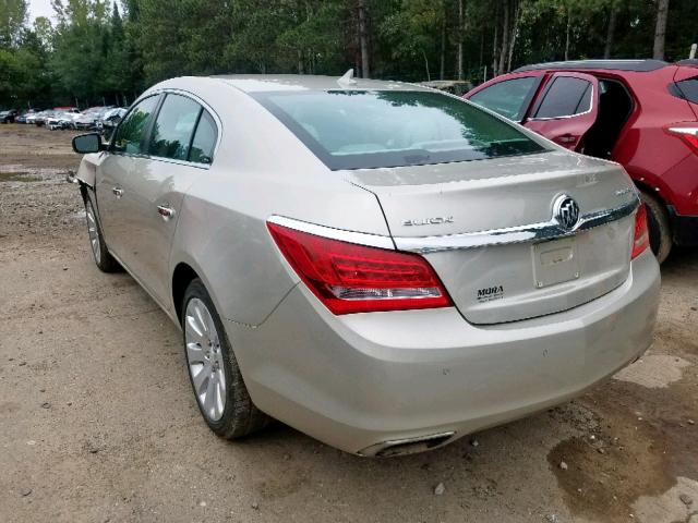 1G4GC5G37EF216740 - 2014 BUICK LACROSSE BEIGE photo 3