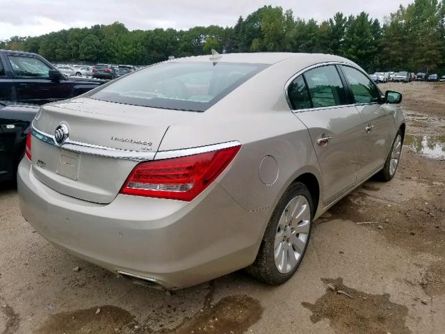 1G4GC5G37EF216740 - 2014 BUICK LACROSSE BEIGE photo 4