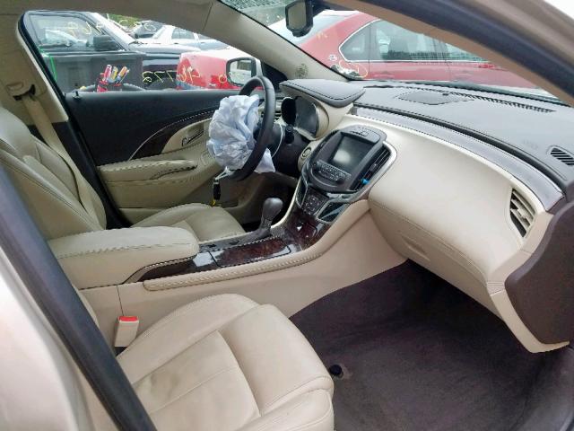 1G4GC5G37EF216740 - 2014 BUICK LACROSSE BEIGE photo 5