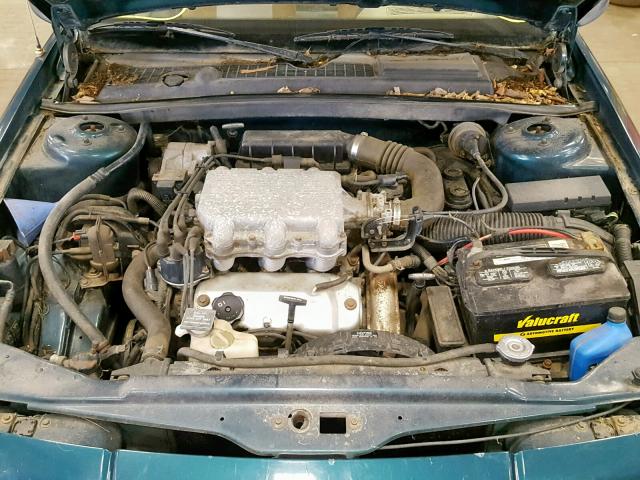 1C3XU4539PF614845 - 1993 CHRYSLER LEBARON GREEN photo 7