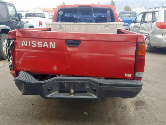 1N6SD11S3VC430031 - 1997 NISSAN TRUCK BASE RED photo 6