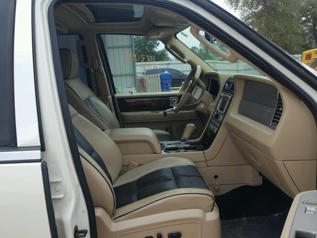 5LMFU27598LJ02623 - 2008 LINCOLN NAVIGATOR 白色 照片 5