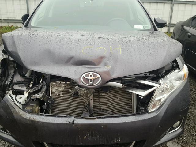 4T3BA3BB6FU072038 - 2015 TOYOTA VENZA LE GRAY photo 7