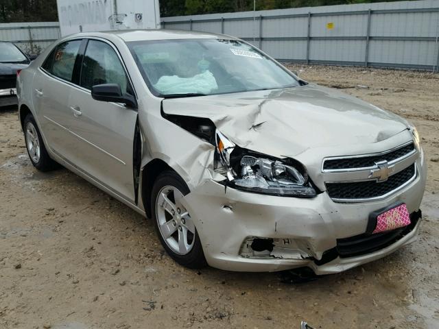 1G11B5SA6DF241283 - 2013 CHEVROLET MALIBU LS ოქროსფერი ფოტო 1