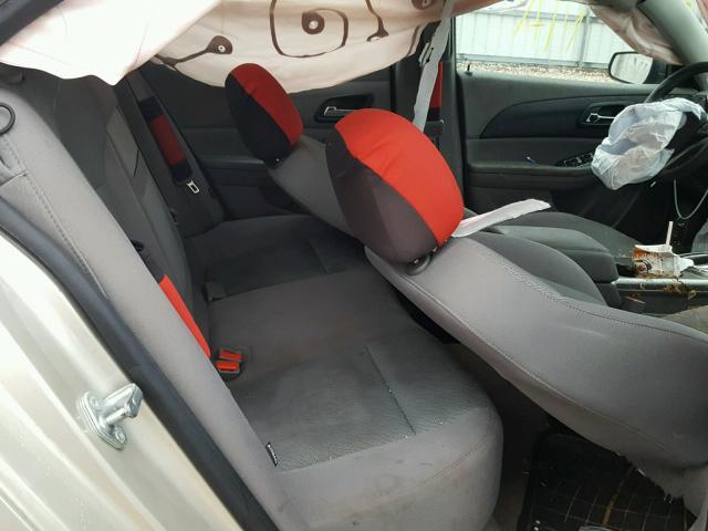 1G11B5SA6DF241283 - 2013 CHEVROLET MALIBU LS ოქროსფერი ფოტო 6