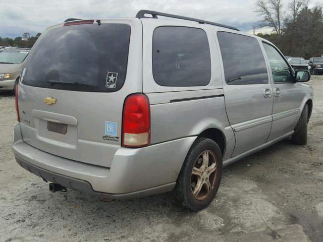 1GNDV23L05D168572 - 2005 CHEVROLET UPLANDER L SILVER photo 4