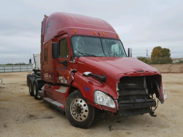 1FUJGLDR4ASAH9258 - 2010 FREIGHTLINER CASCADIA 1 RED photo 1