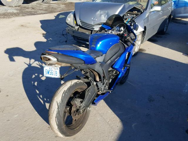 JKAZX4P138A038878 - 2008 KAWASAKI ZX600 P BLUE photo 4