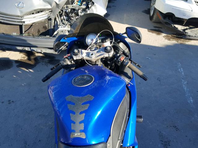 JKAZX4P138A038878 - 2008 KAWASAKI ZX600 P BLUE photo 5