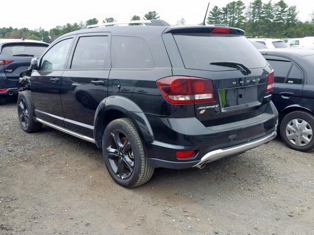 3C4PDDGG7KT774930 - 2019 DODGE JOURNEY CR BLACK photo 3