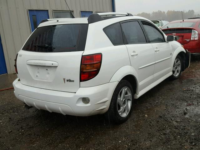 5Y2SL65867Z436990 - 2007 PONTIAC VIBE WHITE photo 4