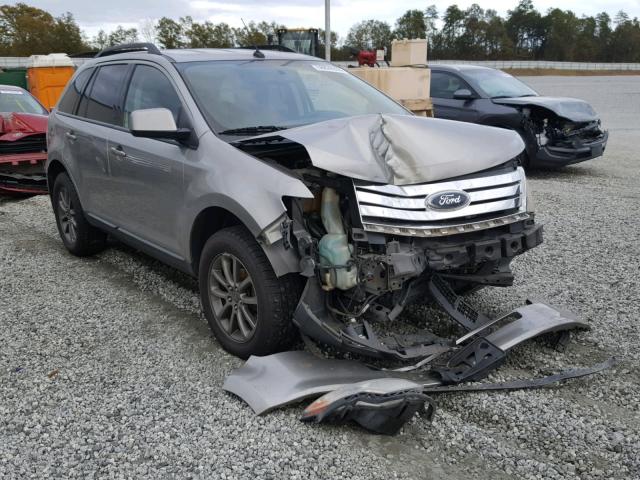 2FMDK38CX8BA99184 - 2008 FORD EDGE SEL SILVER photo 1