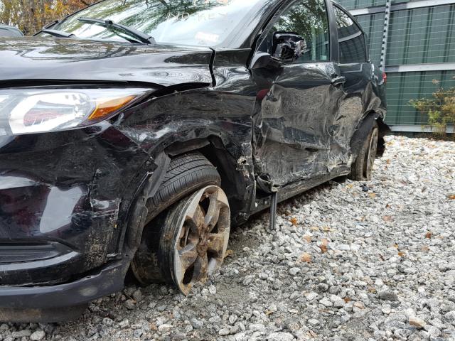 3CZRU6H53JM716432 - 2018 HONDA HR-V EX BLACK photo 9