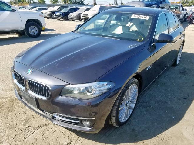 WBAKN9C52ED682057 - 2014 BMW 550 I BLACK photo 2